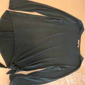 LOFT Dark Teal Knit Top